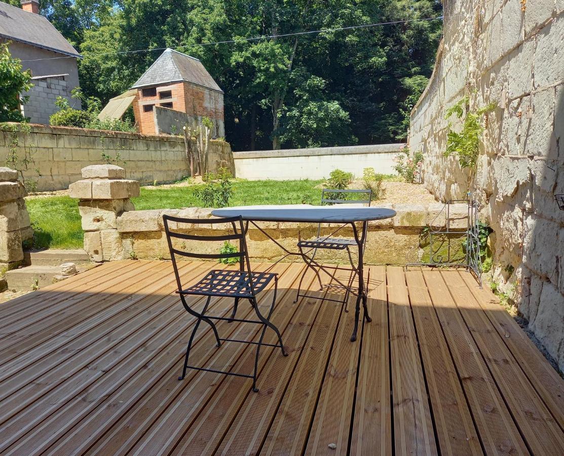 Apartmán L'Etoile Loire, Saumur Centre Avec Jardin Exteriér fotografie